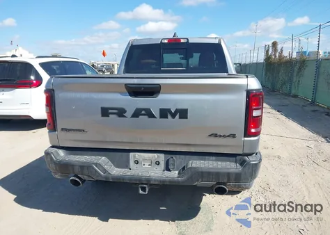 2025 Ram 1500 Rebel 4X4 5'7 Box z USA, uszkodzony, nr VIN 1C6SRFLP7SN576837